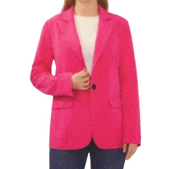 VINCE CAMUTO $139 Women's‎ Notched-Collar Single-Button Blazer NWT - Picture 1 of 15